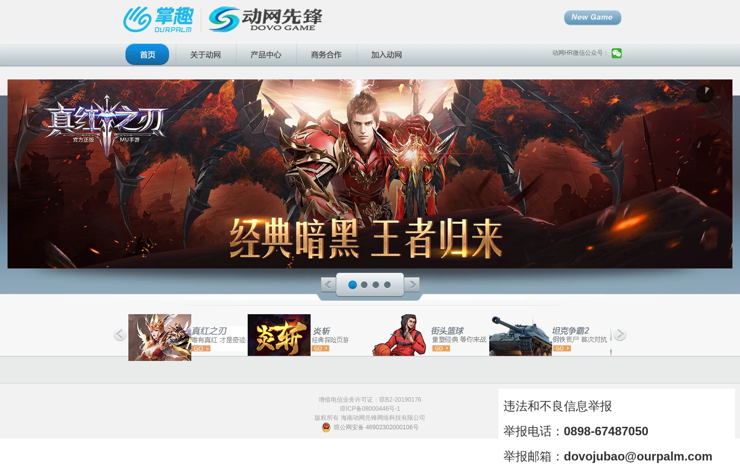 动网先锋 页面快照